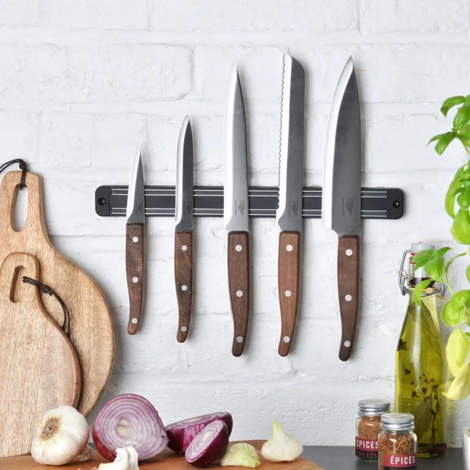 Best Pradel France Couteau à découper bois de noyer